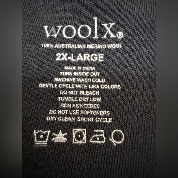 Black Women's WoolX Leggings - Picture 6 of 11